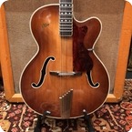 Hofner Vintage 1960 Hofner President Acoustic Archtop Brunette Rosewood Hollow Guitar