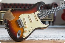 Fender Stratocaster Slab 1961 Sunburst