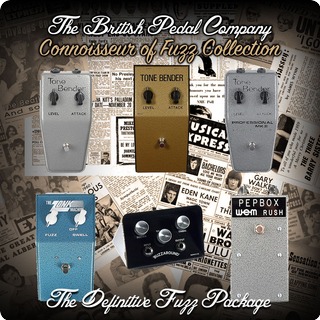 British Pedal Company Connoisseur Of Fuzz Collection 2019