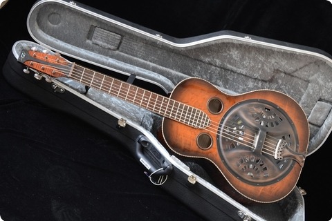 Rozawood Squareneck Resonator   Maple B&s 2018 Nitrocellulose Lacquer / Sunburst