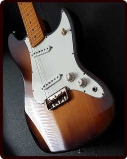 Mario Cecil Guitars High Fidelity Brownie 2018 2 Tone Sunburst