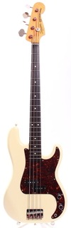 Squier By Fender Jv Precision Bass '62 Reissue Medium Scale 1984 Vintage White