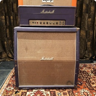 Marshall Vintage 1968 Marshall Jmp 50 Plexi Custom Purple Stack Amplifier