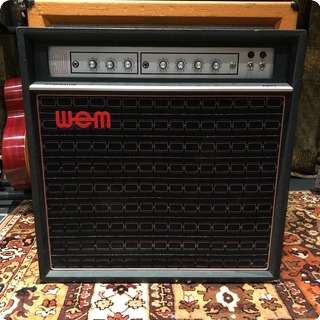 Wem Vintage 1970s Wem Watkins Dominator Fifty 50 Goodmans Amplifier