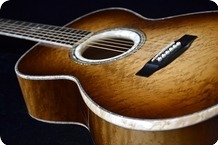 Rozawood BELLISIMO BLUES Birds Eye Maple Bevel 2015 Nitrocellulose Lacquer Sunburst