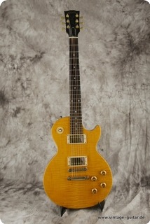 GIBSON 2001 LES PAUL JUNIOR Special Plus Red Flame Maple Top