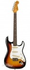 Fender Custom Shop Flash Coat 60s Stratocaster 3 Tone Sunburst