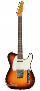 Fender Custom Fender Ltd Namm Custom 60 Telecaster Relic 3 Tone Sunburst