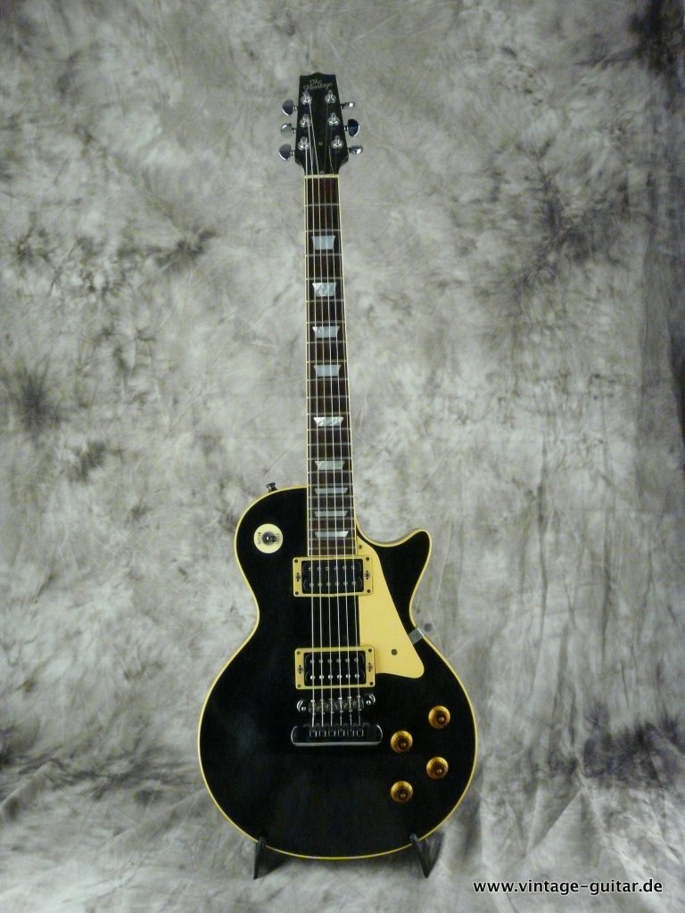 Heritage H 150 1991 Black Guitar For Sale Vintage Guitar