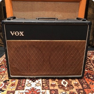 Vox Vintage 1964 Vox Ac15 Twin 2x12 Black Jmi Amplifier Combo