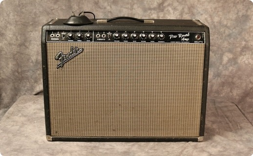 Fender Pro Reverb 1966 Black Tolex