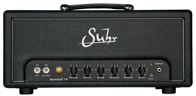 Suhr Badger 18 Black   Begagnad
