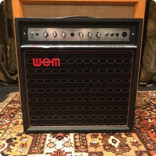 Wem Vintage 1970s Wem Watkins Dominator Bass Mki 1x15 Valve Amplifier