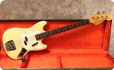 Fender Mustang Bass 1974 Olympic White