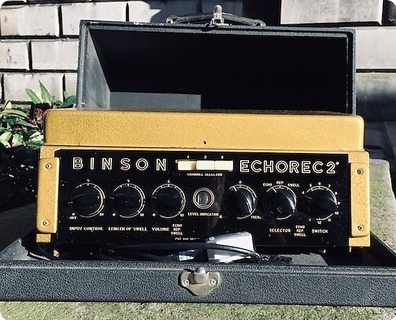 Binson Echorec 2 Ex Gary Moore 1970 Goldtop