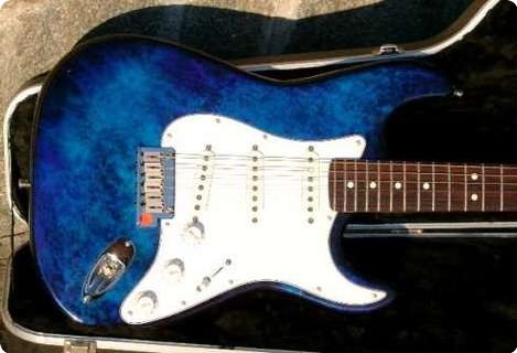 Fender Stratocaster Aluminum 1990  Sea Blue
