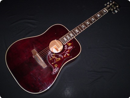 Gibson Hummingbird 1979 Red