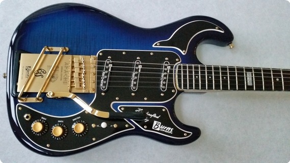 Burns London Apache Special Limited Edition 2019 Blueflamed Transparent