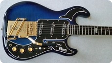 Burns London Apache Special Limited Edition 2019 BlueFlamed Transparent