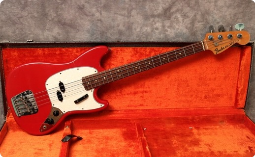 Fender Mustang Bass 1967 Dakota Red