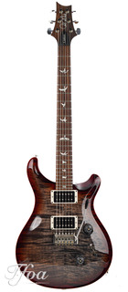 Prs Custom 24 Charcoal Cherry Burst B Stock