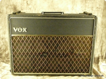 Vox Ac 30 Top Boost Black Tolex