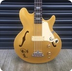 Epiphone Jack Casady Bass Ex Mani THE STONE ROSES Goldtop