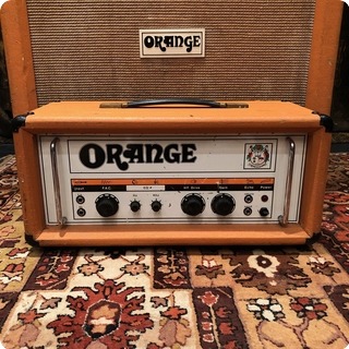 Orange Vintage 1975 Orange Or120 Original Valve Amplifier Head