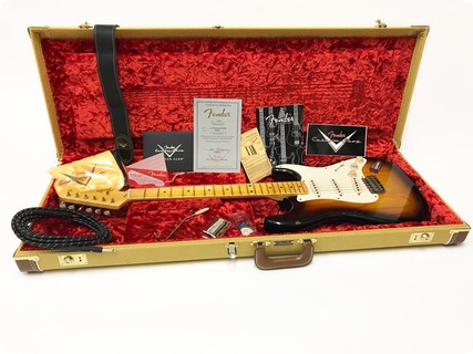 Fender Stratocaster Custom Shop 57 Relic – ‘john Cruz Tone Master’ Dealer Select 2015 Sunburst