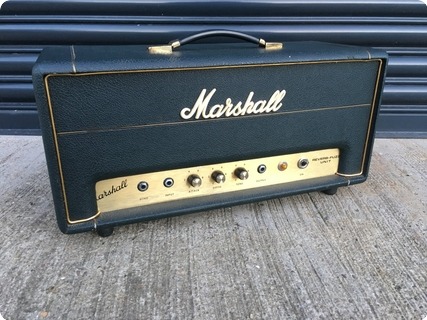 Marshall Reverb/fuzz Unit Super Rare 1969 Black