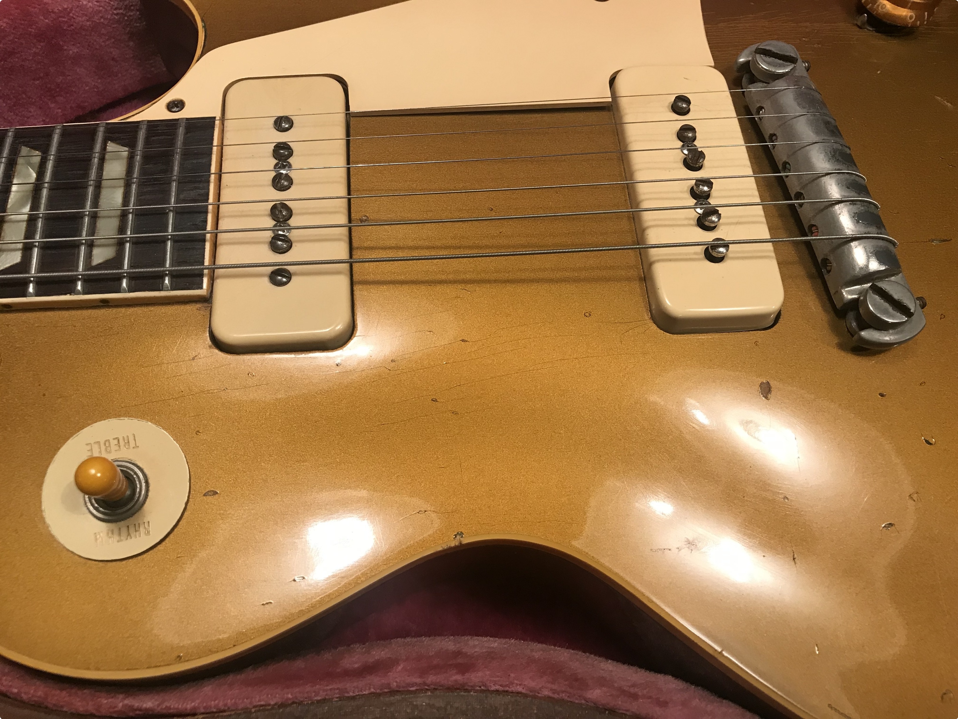 Gibson Les Paul Standard 1954 Goldtop Guitar For Sale Denmark Street