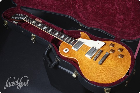 Gibson Les Paul Standard Historic Reissue Historic Makeover R8 2002 Ice Tea Burst