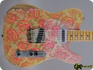 Fender Telecaster 68 Paisley Masterbuilt Relic 2017 Pink Paisley