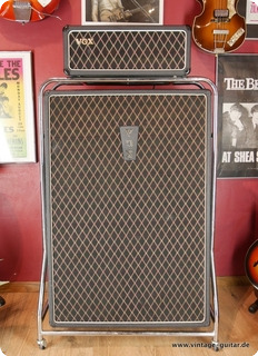 Vox Ac 100 Top With 4x12'' Cabinet Black Tolex