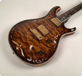 Prs Custom 22 10th Anniversary 2007 Vintage Amber Burst