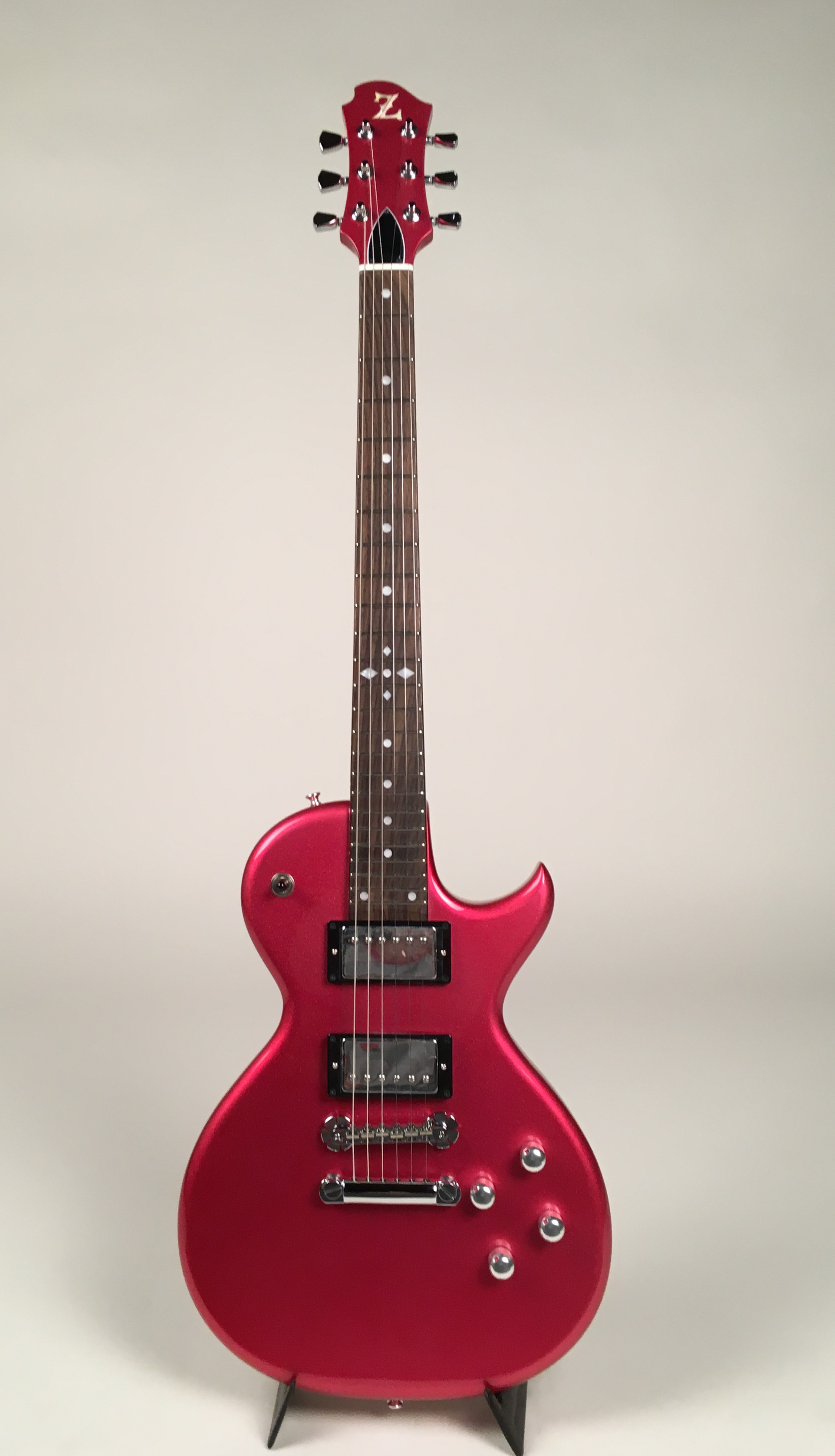 Zemaitis Z24 2010's Metallic Pink Guitar For Sale Guitars West
