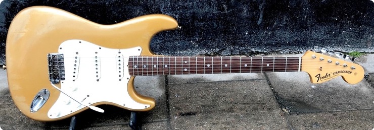 Fender Stratocaster / Refin 1968 Firemist Gold