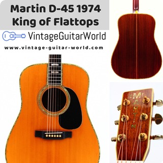Martin D 45 1974 Natural