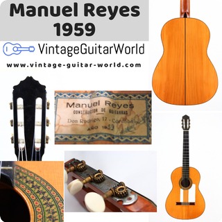 Manuel Reyes 1a Signed 1959