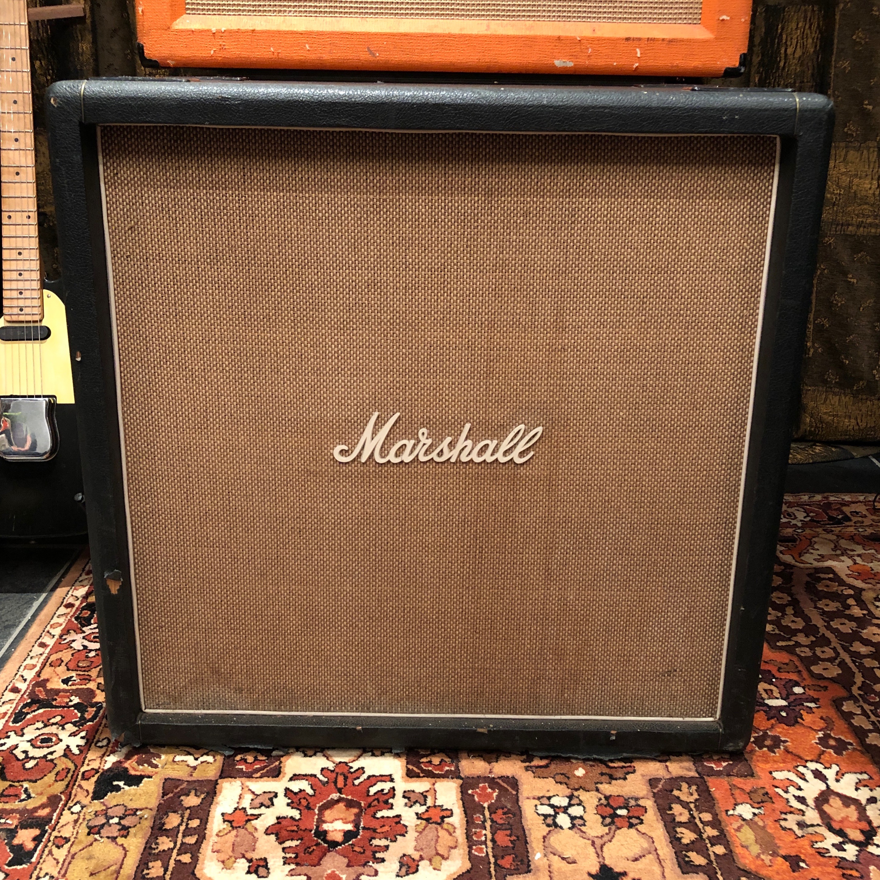 Marshall Vintage 1971 Marshall Basketweave 4x12 Bass Guitar