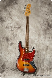 Fender Jazz Bass Stack Knob Reissue 1983 Sunburst
