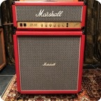 Marshall Vintage 1981 Marshall JCM800 Super Bass 100w Custom Red Stack