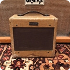 Fender-Vintage 1954 Fender Champ Amp 5C1 Tweed Valve Tube Amplifier