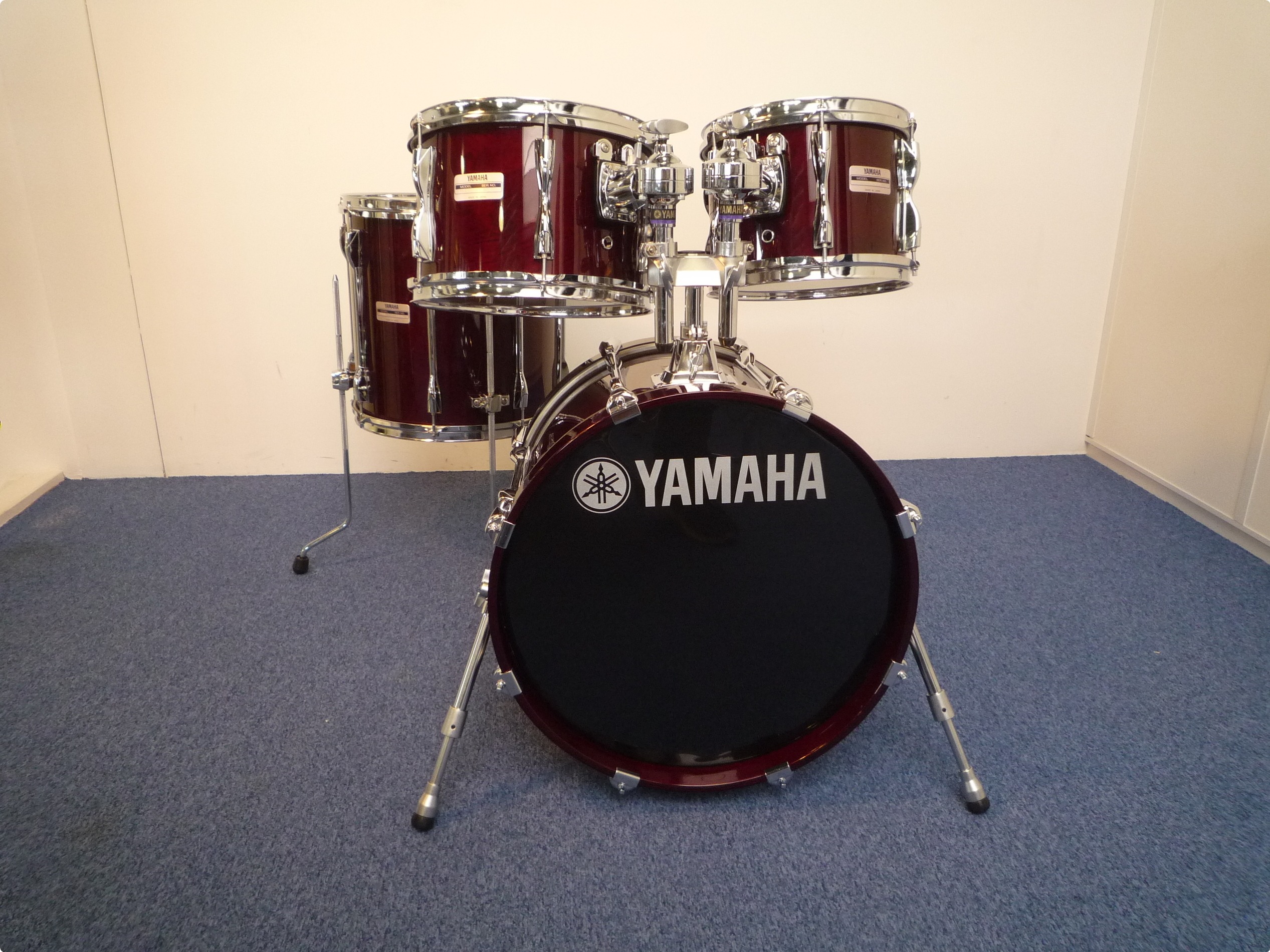 Yamaha (japan) 9000 Recording Custom 2000 Cherry Drum For Sale Purple Chord