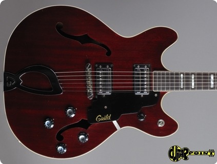 Guild Starfire Iv 1972 Cherry