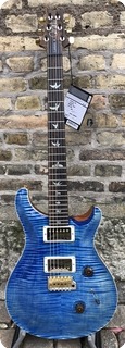 Paul Reed Smith Prs Custom 24 Wood Library 2018 Faded Blue Jean