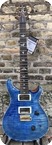 Paul Reed Smith Prs Custom 24 Wood Library 2018 Faded Blue Jean