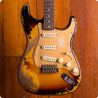 Fender Custom Shop Stratocaster 2019 Aged Vintage White