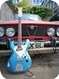 T.P.Customs Guitars Meteorite Type II VM 2018-Aged Pelham Blue Classic Relic