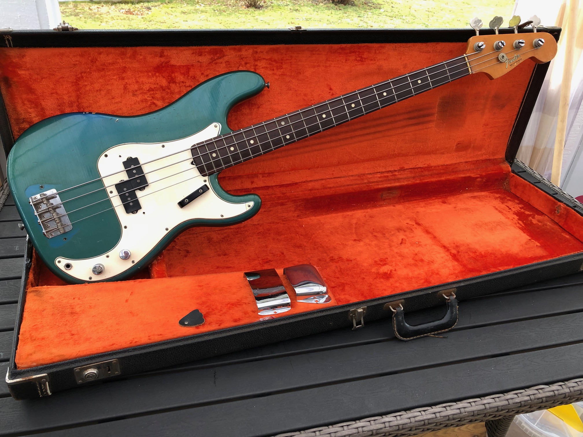 Fender Precision Bass 1965 Lake Placid Blue Bass For Sale Anders